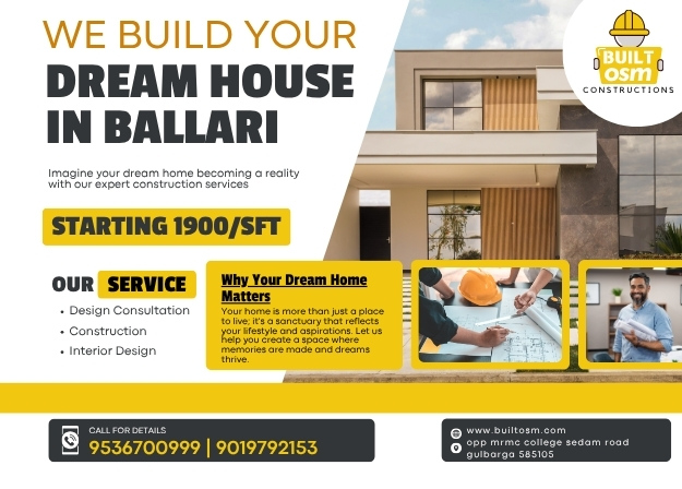 Top House Construction Company in Ballari – BuiltOsm